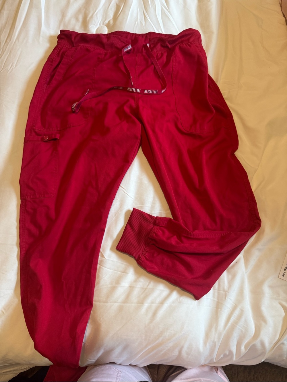 Women Red MedCouture Pants